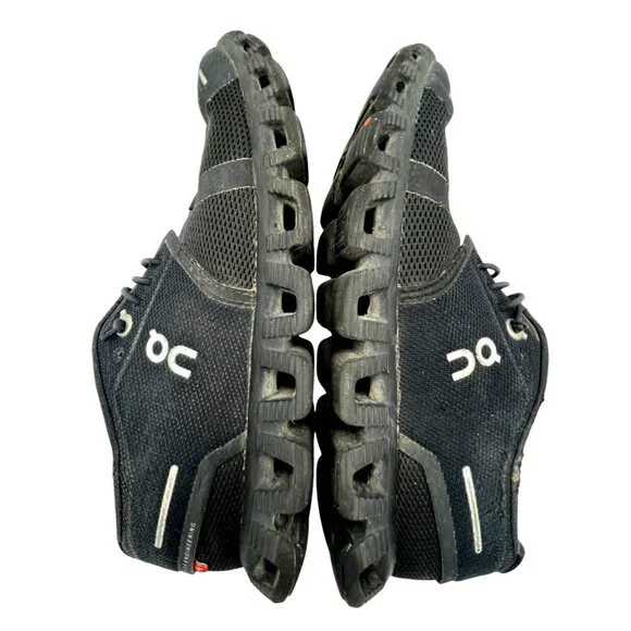 On Running On Cloud 5 Men’s 7 Shoes All Black Running Walking Sneaker Athletic - Picture 16 of 16